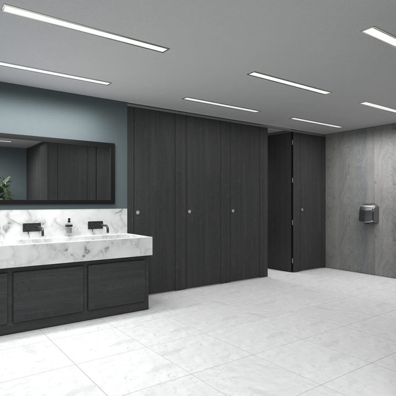 Gloss Panels — commercial wall panel finish