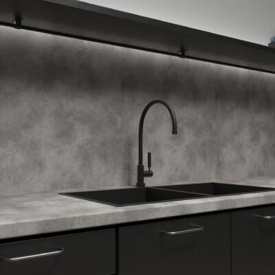 Industrial Concrete Splashback