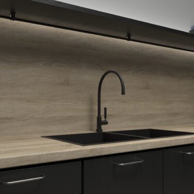 Delemere Light Oak Splashback