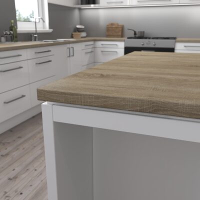 Delemere Light Oak Breakfast Bar