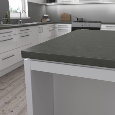 Grey Lunar Slate Breakfast Bar
