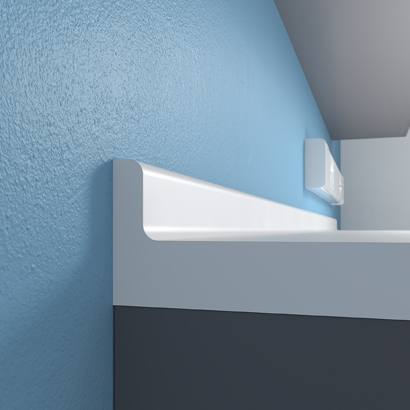 Wall&Water Aluminium Trim Profile – Edge, End & Corner Finishing Profile for Wall Panels