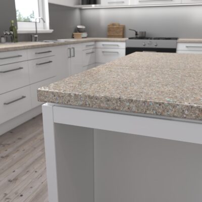 Sand Pebble Sparkle Breakfast Bar