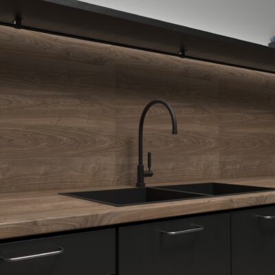 Sherwood Dark Oak Splashback
