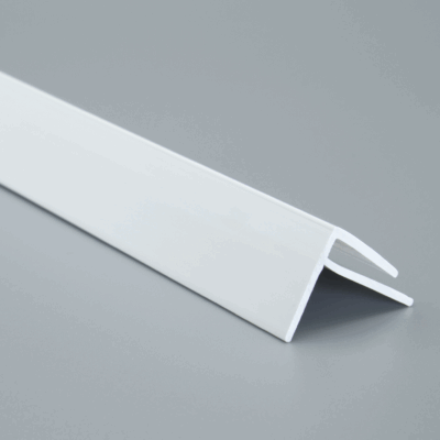 Rearo Stericlad External Corner Trim – 1-Part PVC Hygienic Outside Corner Profile (3050mm)