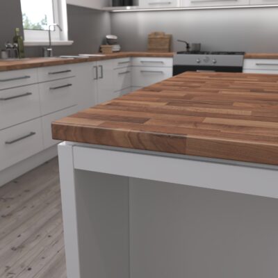 Walnut Butchers Block Breakfast Bar