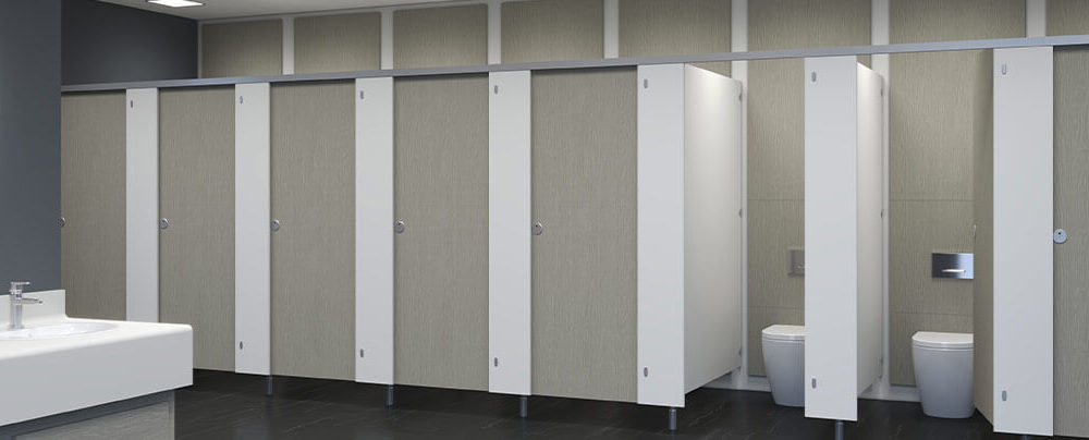 Commercial wall panels and washroom systems — Rearo ranges
